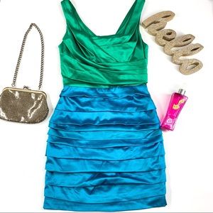 Express Silky Sleeveless Cocktail Dress